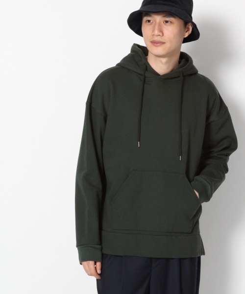 GLOBAL WORK（グローバルワーク）の「ソフトタッチウラケスウェットパーカー/765440（パーカー・メンズ・ホワイト/ネイビー/グレー/レッド/グリーン・SMALL/MEDIUM/LARGE/X-LARGE）」の4枚目の写真