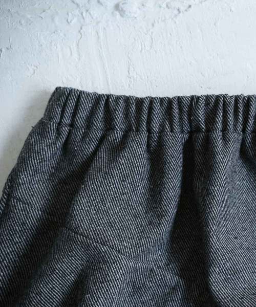 激レア!♡ アンティカ デザインサルエルパンツ フレア グレー デザインサルエルパンツ(その他パンツ)|antiqua(アンティカ