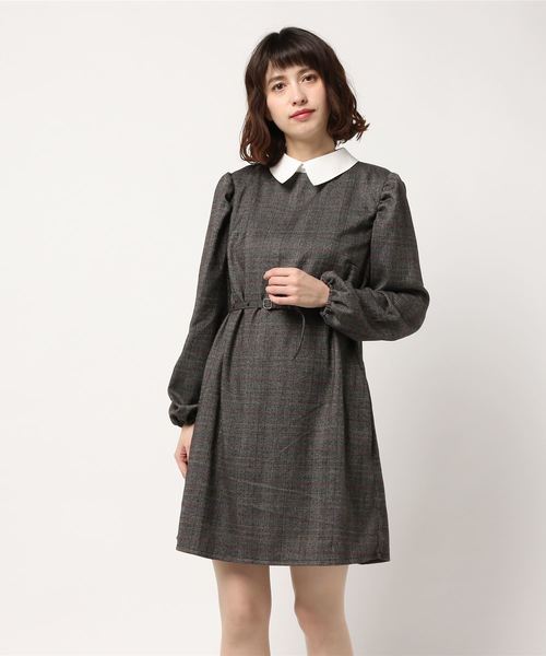 Heather（ヘザー）の「エリツキチェックOP／2 780092（ワンピース