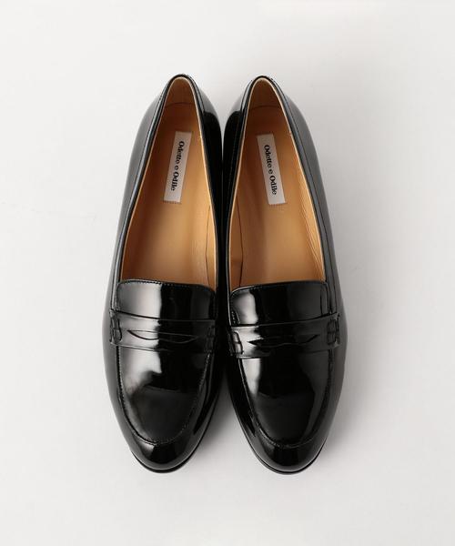 ODETTE E ODILE（オデットエオディール）の「OFC ローファー スリッポン25↓↑（ローファー・レディース・オフホワイト/ゴールド/その他1/ブラック・22cm/21.5㎝/23cm/22.5cm/24.5cm/24cm/23.5cm/25cm）」の3枚目の写真