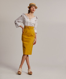 REDYAZEL | ベルト付タックサイドタイトスカート(スカート)