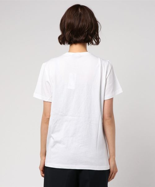 Guess(ゲス)の「GUESS/ゲス ロゴ プリント S/S Tシャツ(Tシャツ/カットソー・メンズ・ホワイト/ブラック・XL/L/M)」の8枚目の写真