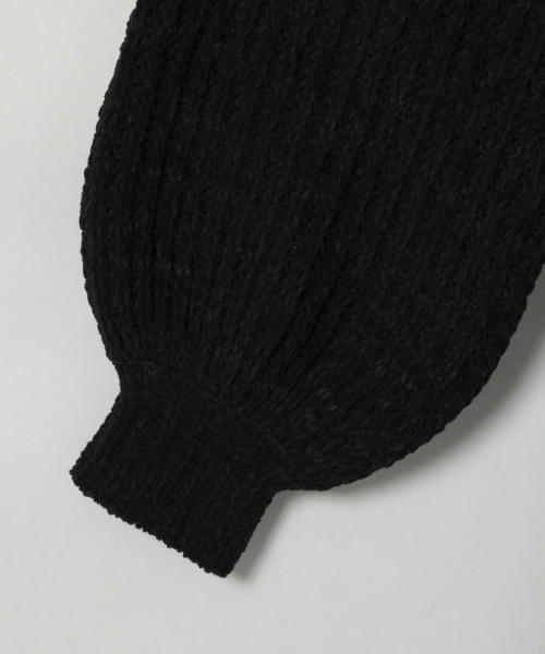 JEANASIS（ジーナシス）の「【WEB限定】モールタートルニットワンピース/806355（ワンピース・レディース・ブラック/ピンク/ブルー/ライトグレー/ボルドー・FREE）」の14枚目の写真