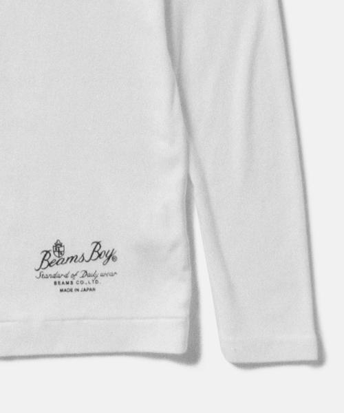 BEAMS BOY（ビームスボーイ）の「BEAMS BOY / フライス タートル（Tシャツ/カットソー・レディース・ホワイト/ライトグレー/ブラック/ネイビー・ONE SIZE）」の9枚目の写真
