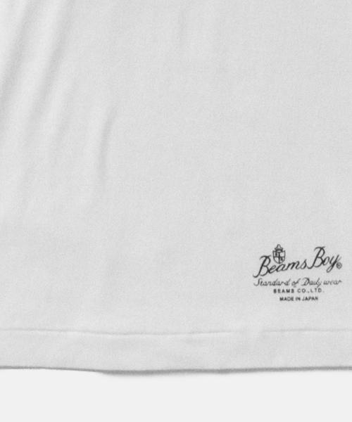 BEAMS BOY（ビームスボーイ）の「BEAMS BOY / フライス タートル（Tシャツ/カットソー・レディース・ホワイト/ライトグレー/ブラック/ネイビー・ONE SIZE）」の10枚目の写真