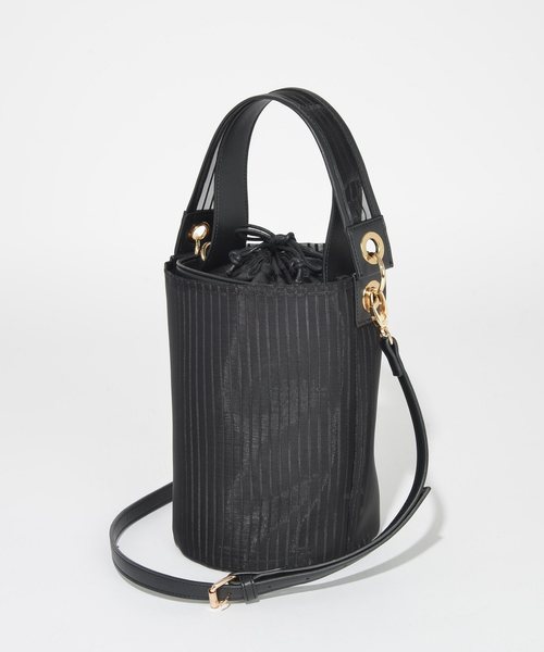SOLPRESA（ソルプレーサ）の「バケツ型3WAYバケットバッグ ハンドバッグ ショルダーバッグ（ハンドバッグ・レディース・ベージュ/ブラック/パイソン・ONE SIZE）」の17枚目の写真