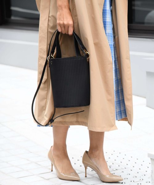 SOLPRESA（ソルプレーサ）の「バケツ型3WAYバケットバッグ ハンドバッグ ショルダーバッグ（ハンドバッグ・レディース・ベージュ/ブラック/パイソン・ONE SIZE）」の20枚目の写真