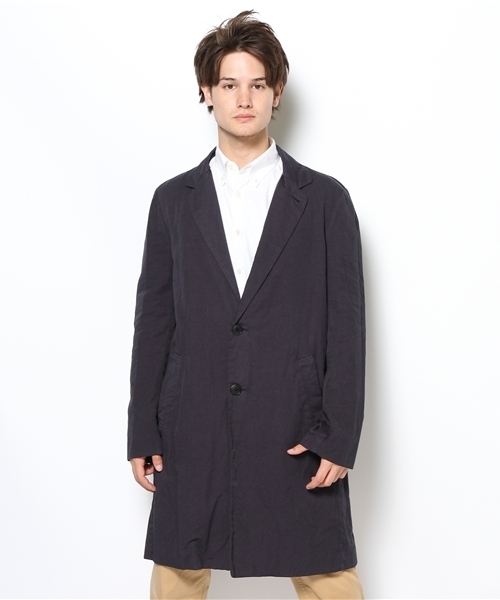 SHIPS JET BLUE(シップスジェットブルー)の「JB: ライト チェスターコート(その他アウター・メンズ・ワイン/オリーブ/ネイビー・SMALL/MEDIUM/LARGE)」の5枚目の写真