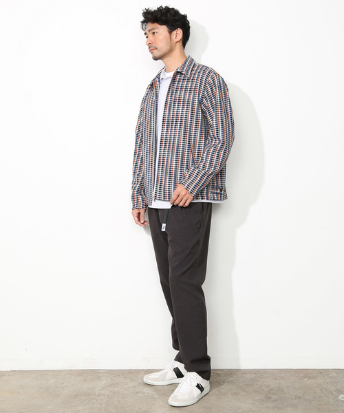 アダム エ ロペ　チェック柄ブルゾン ADAM ET ROPE'（アダムエロペ）の「Geometric ガンクラブ