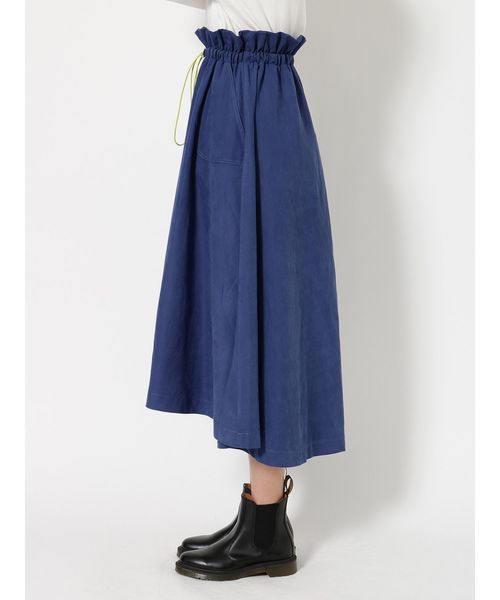 jouetie（ジュエティ）の「ドローコードミディスカート（スカート・レディース・ブラック/イエロー/ブルー/カーキ・MEDIUM）」の7枚目の写真