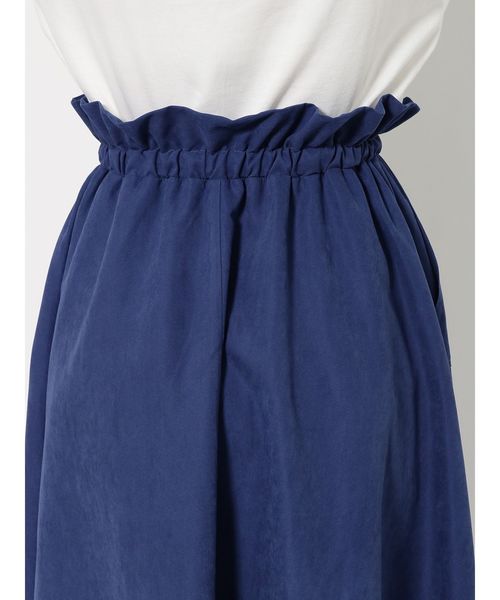 jouetie（ジュエティ）の「ドローコードミディスカート（スカート・レディース・ブラック/イエロー/ブルー/カーキ・MEDIUM）」の5枚目の写真