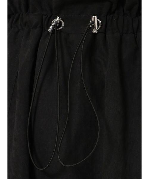 jouetie（ジュエティ）の「ドローコードミディスカート（スカート・レディース・ブラック/イエロー/ブルー/カーキ・MEDIUM）」の12枚目の写真