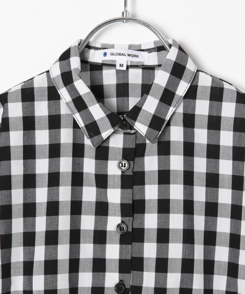 GLOBAL WORK（グローバルワーク）の「【キッズ】ベストツキシャツワンピース/819132（ワンピース・キッズ・ホワイト/ライトブルー/ブラック・MEDIUM/LARGE/X-LARGE/XX-LARGE/SMALL）」の18枚目の写真