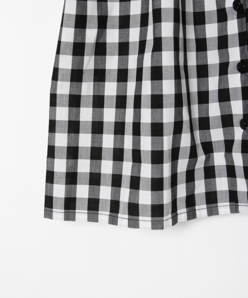 GLOBAL WORK（グローバルワーク）の「【キッズ】ベストツキシャツワンピース/819132（ワンピース・キッズ・ホワイト/ライトブルー/ブラック・MEDIUM/LARGE/X-LARGE/XX-LARGE/SMALL）」の13枚目の写真