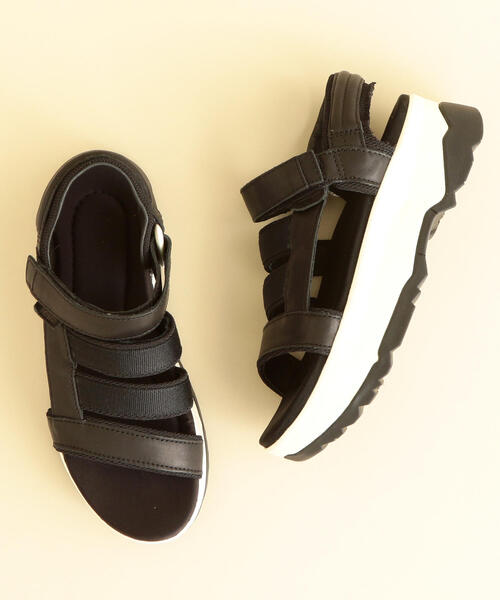Teva（テバ）の「【復刻別注】＜TEVA(テバ)＞∴ZAMORA ザモラ ◆（サンダル・レディース・ブラック・7/5/8/6）」の8枚目の写真
