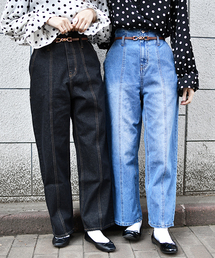 PairPair | ハイウエストワイドデニム(デニムパンツ)