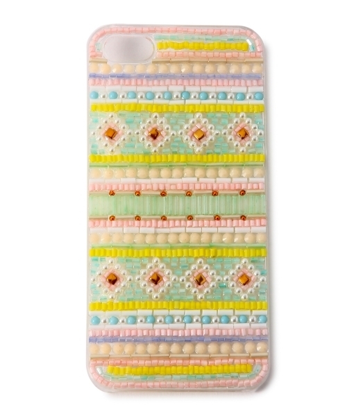 Another Edition(アナザーエディション)の「DRESSTIC BEADS iPhone/C ◆(スマホケース/カバー・レディース・ライム/ライラック・フリー)」の1枚目の写真