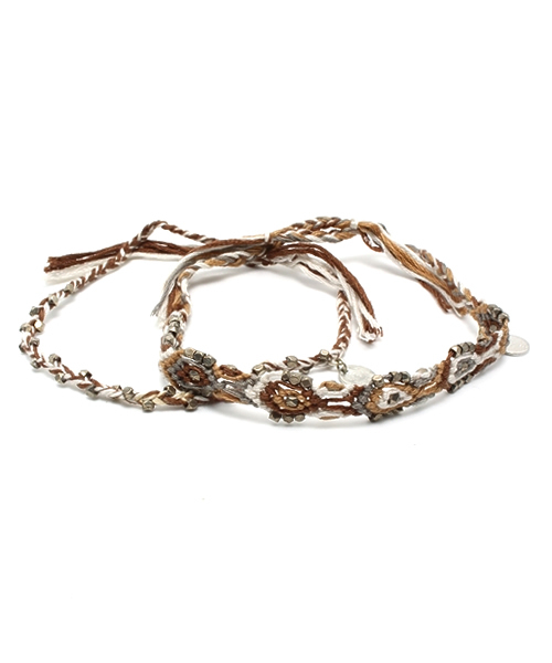 CHAN LUU（チャンルー）の「◎CHAN LUU / “FRIEND SHIP” ブレスレット（ブレスレット・メンズ・ベージュ/グリーン/ブルー系その他/ブルー・ONE SIZE）」の2枚目の写真