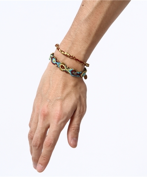 CHAN LUU（チャンルー）の「◎CHAN LUU / “FRIEND SHIP” ブレスレット（ブレスレット・メンズ・ベージュ/グリーン/ブルー系その他/ブルー・ONE SIZE）」の5枚目の写真