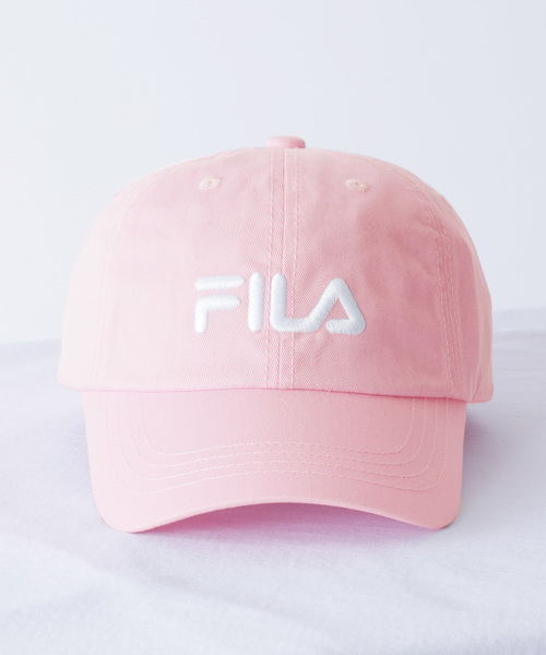 FILA（フィラ）の「【FILA】FLS 096 LINEAR LOGO LOW CAP ワンポイント（キャップ・メンズ・ホワイト/ライトブルー/ブラック/ベージュ/ネイビー/ピンク/インディゴブルー/カモフラージュ・FREE）」の7枚目の写真