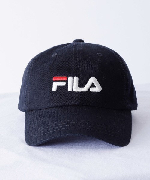 FILA】FLS 096 LINEAR LOGO LOW CAP ワンポイント MONO-MART