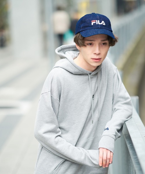 FILA（フィラ）の「【FILA】FLS 096 LINEAR LOGO LOW CAP ワンポイント（キャップ・メンズ・ホワイト/ライトブルー/ブラック/ベージュ/ネイビー/ピンク/インディゴブルー/カモフラージュ・FREE）」の17枚目の写真