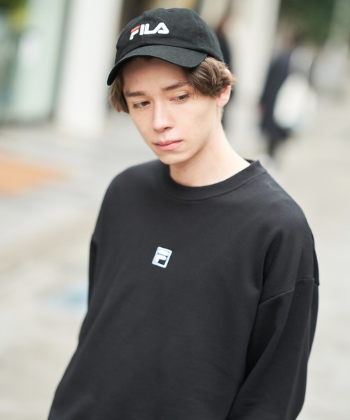 FILA（フィラ）の「【FILA】FLS 096 LINEAR LOGO LOW CAP ワンポイント（キャップ・メンズ・ホワイト/ライトブルー/ブラック/ベージュ/ネイビー/ピンク/インディゴブルー/カモフラージュ・FREE）」の20枚目の写真