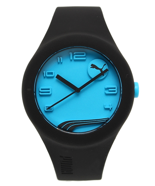 PUMA(プーマ)の「フォーム - PUMA Watch(アナログ腕時計・メンズ・ブラック/グリーン/ブルー・フリー)」の3枚目の写真