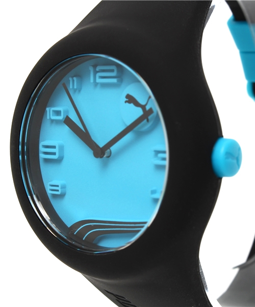 PUMA(プーマ)の「フォーム - PUMA Watch(アナログ腕時計・メンズ・ブラック/グリーン/ブルー・フリー)」の8枚目の写真