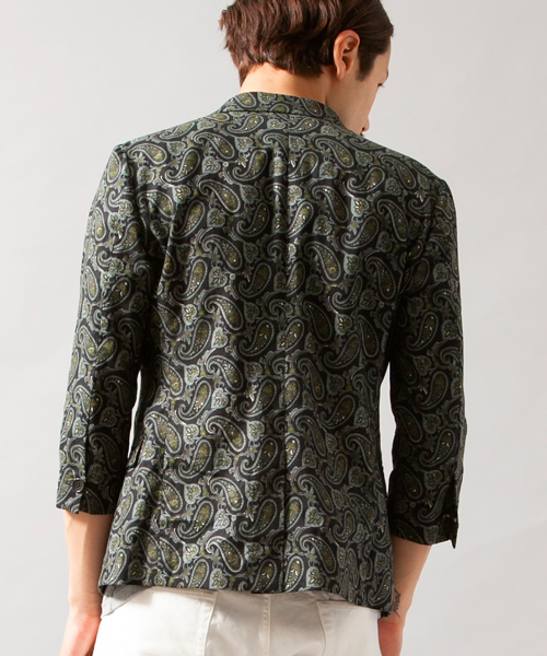 BEAUTY&YOUTH UNITED ARROWS(ビューティーアンドユースユナイテッドアローズ)の「BY ∴ プリント 2ボタン ジャケット クォータースリーブ(テーラードジャケット・メンズ・その他1・X-LARGE/SMALL/MEDIUM/LARGE)」の9枚目の写真