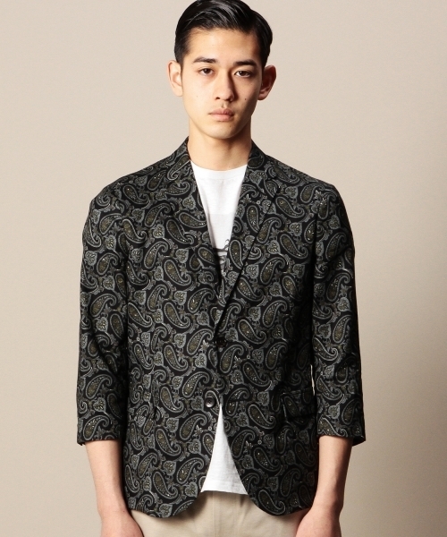 BEAUTY&YOUTH UNITED ARROWS(ビューティーアンドユースユナイテッドアローズ)の「BY ∴ プリント 2ボタン ジャケット クォータースリーブ(テーラードジャケット・メンズ・その他1・X-LARGE/SMALL/MEDIUM/LARGE)」の21枚目の写真