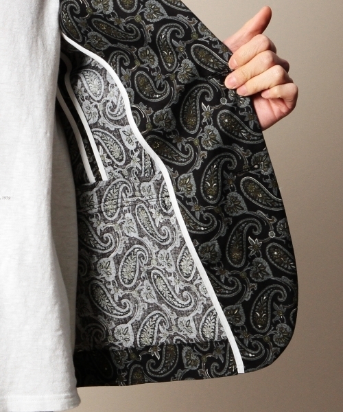 BEAUTY&YOUTH UNITED ARROWS(ビューティーアンドユースユナイテッドアローズ)の「BY ∴ プリント 2ボタン ジャケット クォータースリーブ(テーラードジャケット・メンズ・その他1・X-LARGE/SMALL/MEDIUM/LARGE)」の19枚目の写真