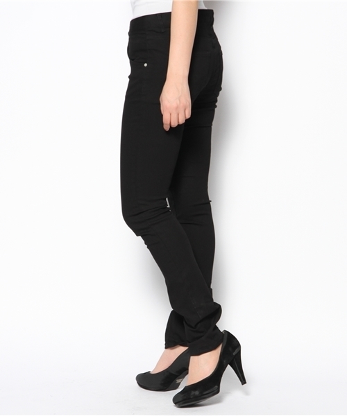 SHIPS for women（シップスフォーウィメン）の「ドレス ストレッチスキニーパンツ(ＢＬＡＣＫ)（その他パンツ・レディース・ブラック・38/36）」の4枚目の写真