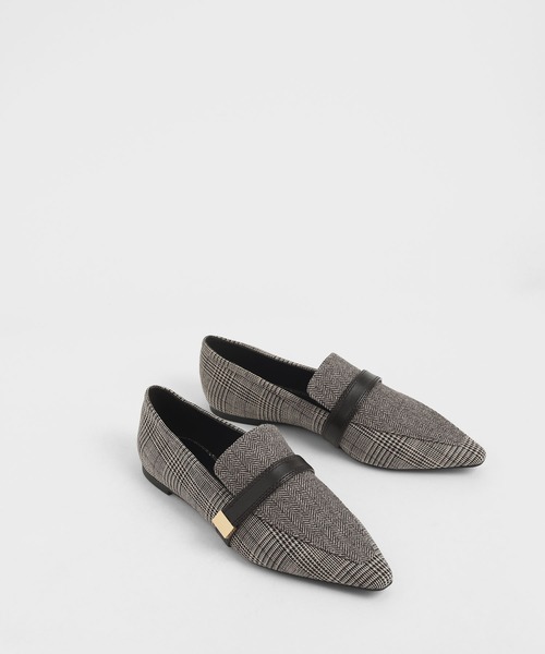 CHARLES & KEITH（チャールズ & キース）の「メタルアクセントローファー / Metal Accent Loafers（ローファー・レディース・ブラック/ブラウン/マルチ・22.5cm/23cm/23.5cm/24.5cm/25cm/25.5cm）」の13枚目の写真