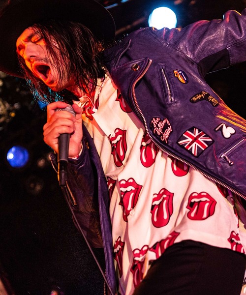 glamb（グラム）の「Lips and Tongue SH / リップスアンドタンシャツ（シャツ/ブラウス・メンズ・ホワイト/ブラック/ネイビー・0/1/2/3/4）」の10枚目の写真