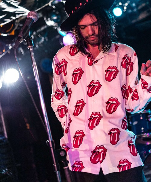 glamb（グラム）の「Lips and Tongue SH / リップスアンドタンシャツ（シャツ/ブラウス・メンズ・ホワイト/ブラック/ネイビー・0/1/2/3/4）」の21枚目の写真