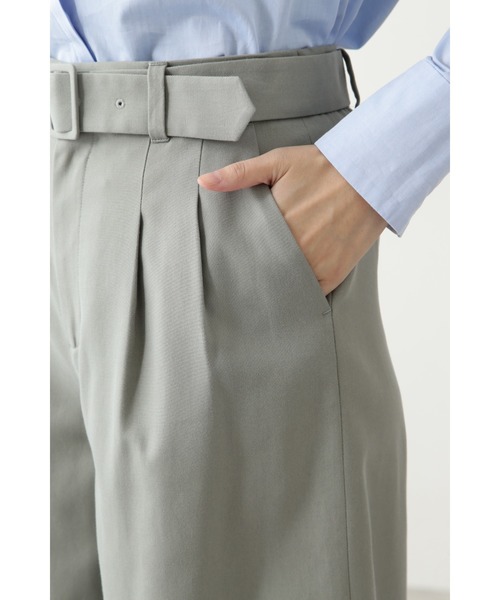 human woman(ヒューマンウーマン)の「◆テンセルコットンツイルパンツ(その他パンツ・レディース・カーキ/ネイビー・SMALL/MEDIUM)」の7枚目の写真