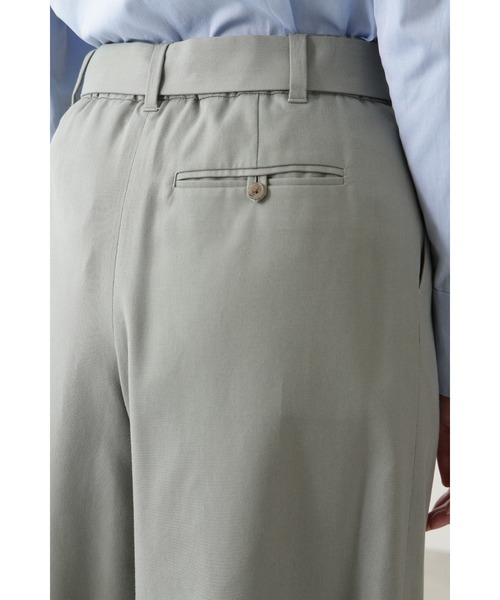 human woman(ヒューマンウーマン)の「◆テンセルコットンツイルパンツ(その他パンツ・レディース・カーキ/ネイビー・SMALL/MEDIUM)」の8枚目の写真