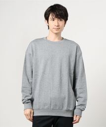 PUMA Graphics_CREW SWEAT (MEDIUM GRAY H)