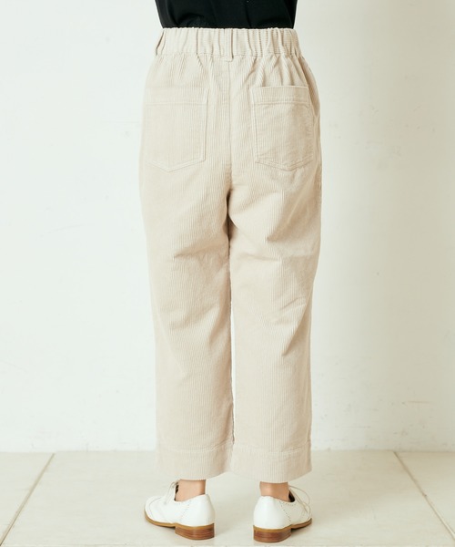 PUAL CE CIN(ピュアルセシン)の「コールテン2タックパンツ(その他パンツ・レディース・チャコールグレー/グレー/モカ/グレイッシュベージュ・FREE)」の7枚目の写真