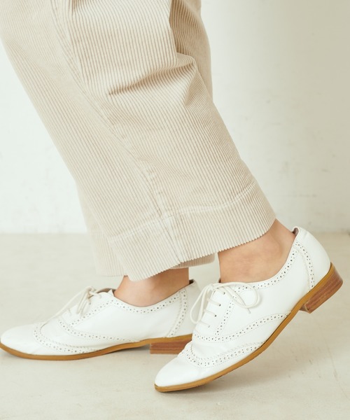 PUAL CE CIN(ピュアルセシン)の「コールテン2タックパンツ(その他パンツ・レディース・チャコールグレー/グレー/モカ/グレイッシュベージュ・FREE)」の11枚目の写真
