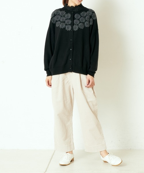 PUAL CE CIN(ピュアルセシン)の「コールテン2タックパンツ(その他パンツ・レディース・チャコールグレー/グレー/モカ/グレイッシュベージュ・FREE)」の15枚目の写真