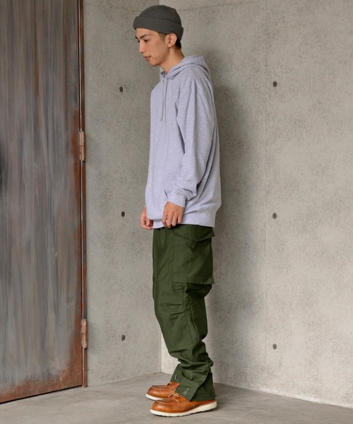 MILITARY(ミリタリー)の「スウェーデン軍 M-59 カーゴパンツ 裾ベルトナシ(カーゴパンツ・メンズ・グリーン・32inch/36inch/37inch)」の8枚目の写真