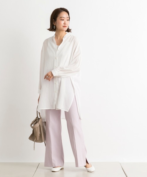 DouDou(ドゥドゥ)の「【SS】セミフレアパンツB(その他パンツ・レディース・ピンク・38/36)」の22枚目の写真