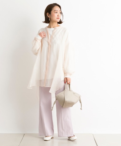 DouDou(ドゥドゥ)の「【SS】セミフレアパンツB(その他パンツ・レディース・ピンク・38/36)」の19枚目の写真