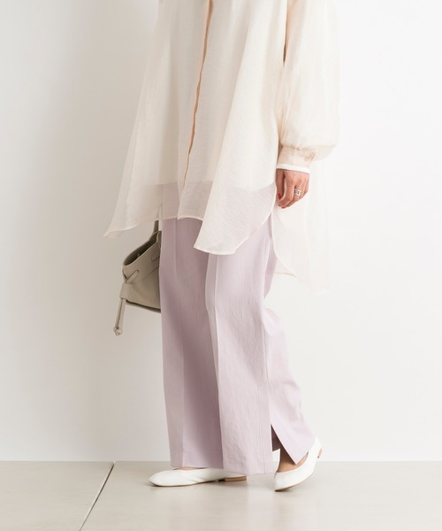 DouDou(ドゥドゥ)の「【SS】セミフレアパンツB(その他パンツ・レディース・ピンク・38/36)」の20枚目の写真