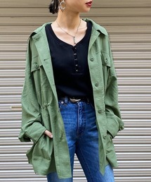 PAGEBOY | ライトミリタリーシャツジャケット(ミリタリージャケット)