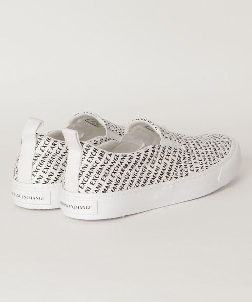 【A/X Armani Exchange】ロゴ スリッポンサンダル Amazon.com | AX Armani Exchange mens Slingback Slide Sandal