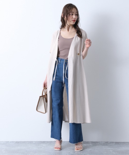 Heather(ヘザー)の「フレアデニムパンツ 880100(デニムパンツ・レディース・アイボリー/ブルー系その他・S/M)」の13枚目の写真