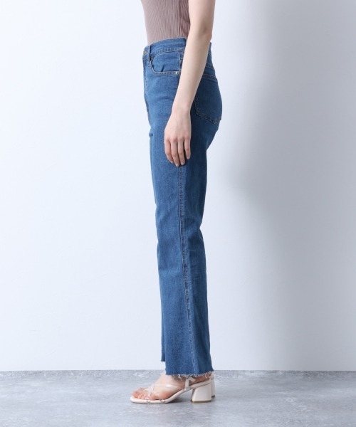 Heather(ヘザー)の「フレアデニムパンツ 880100(デニムパンツ・レディース・アイボリー/ブルー系その他・S/M)」の11枚目の写真